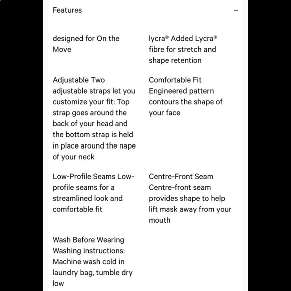 Lululemon double strap Face Mask Nulu dark red NIB - Picture 13 of 14